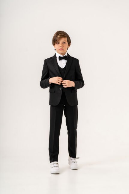 Buhara 5 Piece Formal Suit Set-Black