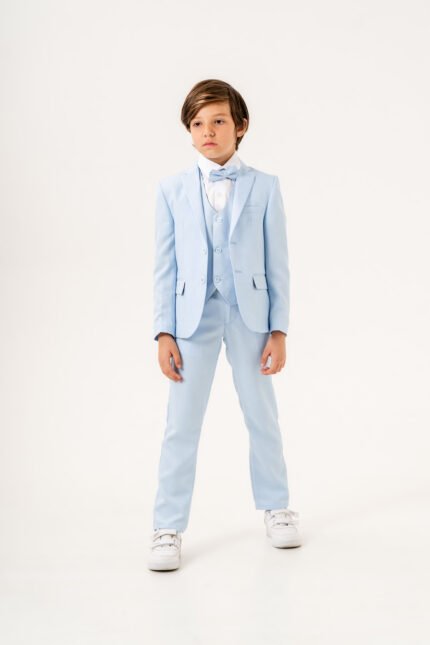 Buhara 5 Piece Formal Suit Set-Sky blue